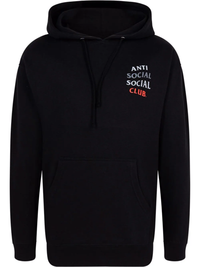 Anti Social Social Club 99 Retro Iv Hoodie In Schwarz