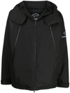 WHITE MOUNTAINEERING LOGO-PATCH HOODED JACKET