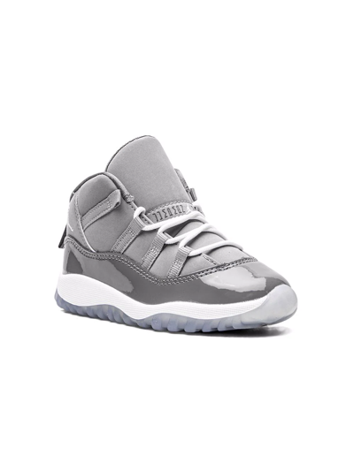 Jordan Kids'  11 Retro Sneakers In Grey