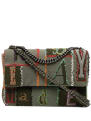 Readymade Patchwork-detail Messenger Bag In Grün