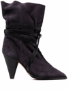ISABEL MARANT POINTED SUEDE BOOTS
