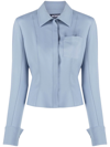 JACQUEMUS LA CHEMISE PINA MINIMAL STRETCH SHIRT