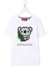 Mostly Heard Rarely Seen 8-bit Turbo 8-bit Appliqué T-shirt In White