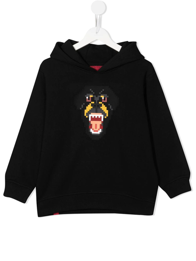 Mostly Heard Rarely Seen 8-bit Kids' Graphic Print Hoodie In Black