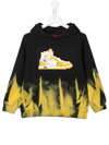 Mostly Heard Rarely Seen 8-bit Mini Canary Hoodie In Black