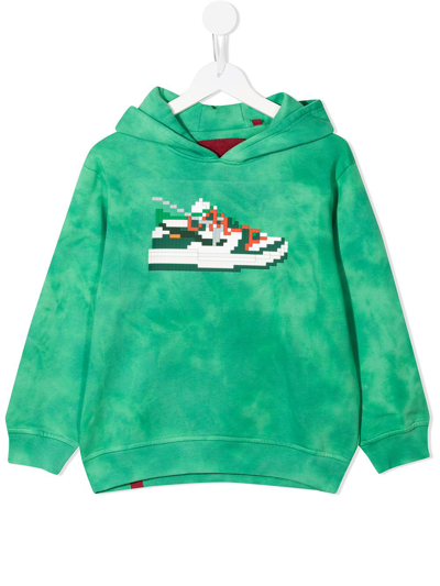 Mostly Heard Rarely Seen 8-bit Kids' Mini Dunk Green Hoodie