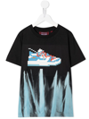 Mostly Heard Rarely Seen 8-bit Graphic Print Cotton T-shirt In Black