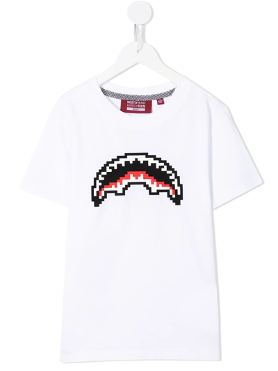 Mostly Heard Rarely Seen 8-bit Kids' Graphic Print T-shirt In White