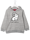 Mostly Heard Rarely Seen 8-bit Mini Don't Carrot Hoodie In Grey