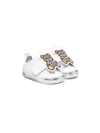 MOSCHINO CRYSTAL-TEDDY SNEAKERS