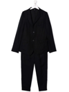 Emporio Armani Two-piece Single-breasted Suit In Blue