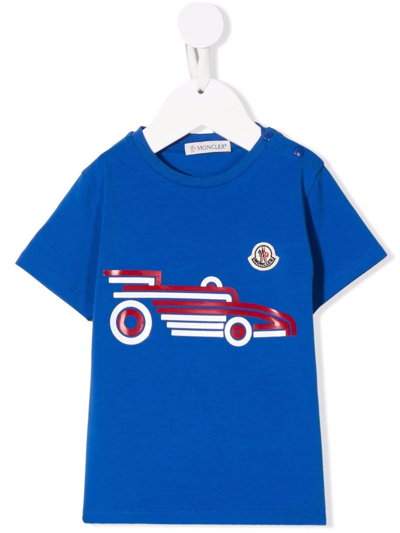Moncler Babies' Car-print Cotton T-shirt