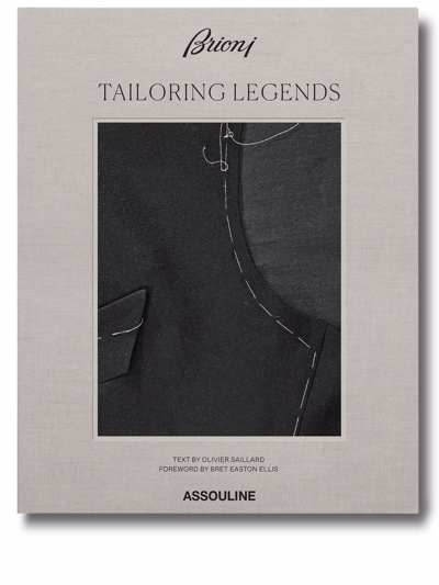 Assouline Brioni: Tailoring Legends Book In Grey