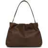 The Row Bourse Leather Shoulder Bag In Pickle
