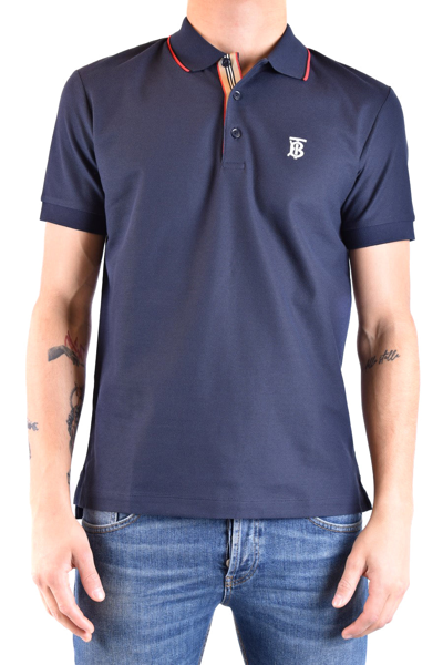 Burberry Polo In Navy