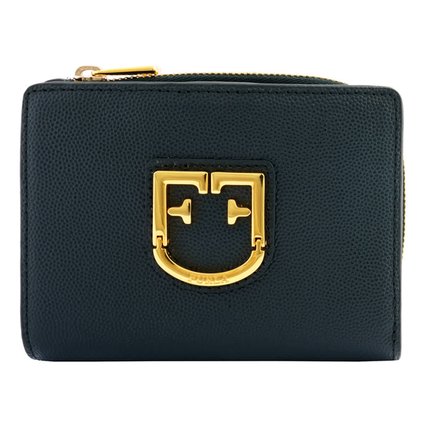 Sac Banane Ceinture Furla Belvedere - Cuir Noir Grainé - Fermeture Dorée - Neuf