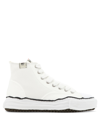 Miharayasuhiro "peterson" Og Sole Canvas High-top Sneaker In White