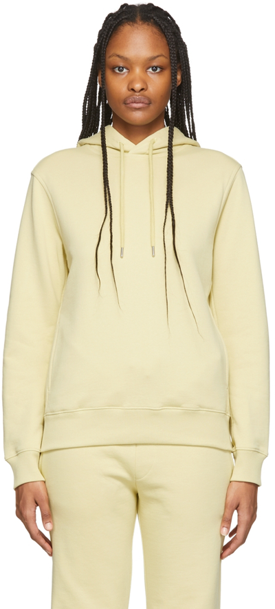 Dries Van Noten Green Terry Hoodie In 200 Hay