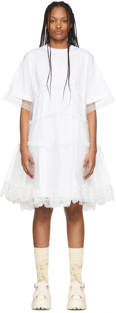 prairie dress white Adorable White Handmade Textured Cotton 70s Prairie Dress – The Pansy Garden
