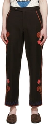 BODE BLACK RANCHER TROUSERS