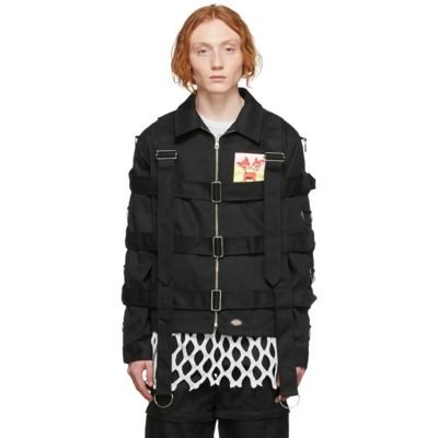 Kidill Dickies Edition Black Chaos Bondage Jacket | ModeSens Kidill Dickies Edition Black Chaos Bondage Jacket | ModeSens