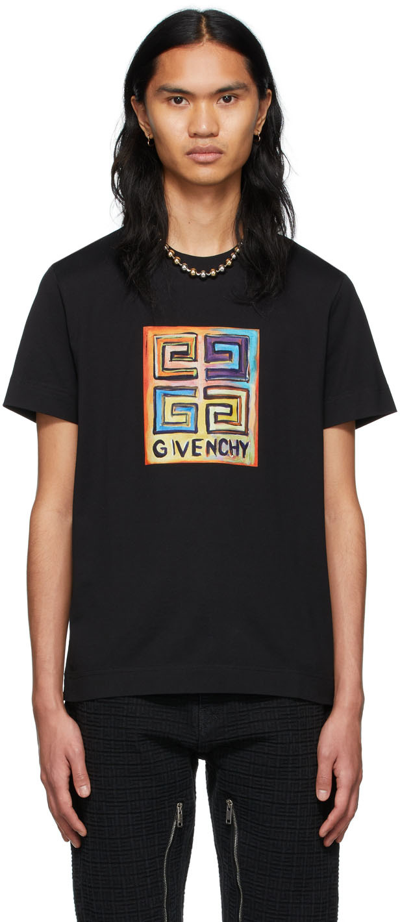 Givenchy Black Josh Smith Edition Logo T-shirt | ModeSens