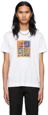 Buy Givenchy X Josh Smith Printed Cotton Shirt 15.5 - Multicoloured At 39%  Off