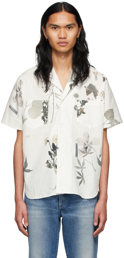 Tanaka White Southern French Shirt In Eternal Flowers