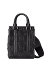 GUCCI GG-EMBOSSED MINI LEATHER TOTE BAG