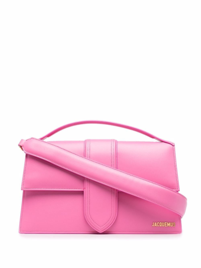 Jacquemus Le Grand Bambino Tote Bag In Pink & Purple | ModeSens