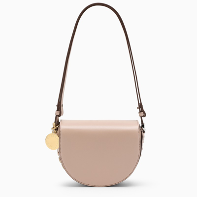 Stella Mccartney Pink Small Hobo Bag In White
