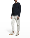 Vince Men's Raglan Crew T-shirt In Coastal