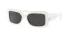 Michael Kors Corfu Rectangle-frame Sunglasses In Dark Grey Solid