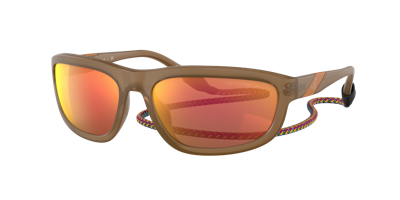 Emporio Armani Men's Sunglasses, Ea4183u 64 In Orange Mirror Red