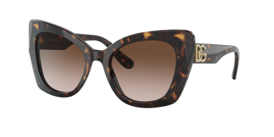 Dolce & Gabbana Dolce&gabbana Woman Sunglass Dg4405f In Brown