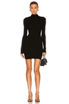Rta Brielle Round-neck Dress In Black