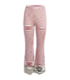 MISSONI ABSTRACT PRINT FLARED TROUSERS