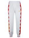 CASABLANCA SIDE STRIPE LOGO KNIT TRACK PANTS