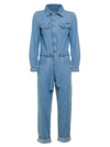 Washington Dee Cee Washington Dee-cee Woman Denim Shirt Blue Size Xs Cotton In Blu