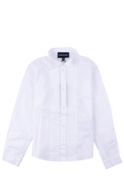 Emporio Armani Kids' White Shirt Boy
