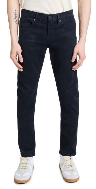 Frame Slim Fit Chinos In Navy