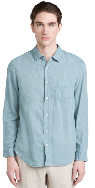 Rails Wyatt Button-up Shirt In Sea Green
