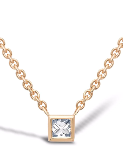Pragnell 18kt Rose Gold Rockchic Diamond Necklace In Pink