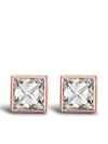 PRAGNELL 18KT ROSE GOLD ROCKCHIC DIAMOND EARRINGS