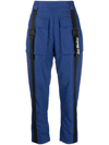 LOVE MOSCHINO CROPPED CARGO TROUSERS