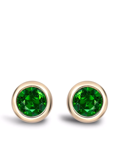 Pragnell 18kt Yellow Gold Sundance Emerald Earrings