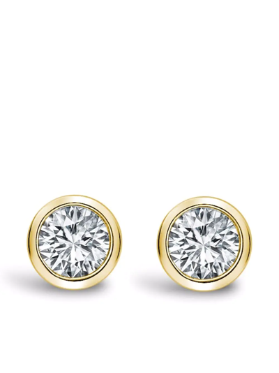 Pragnell 18kt Yellow Gold Sundance Diamond Earrings