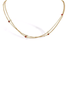 PRAGNELL 18KT ROSE GOLD SUNDANCE RUBY AND DIAMOND NECKLACE