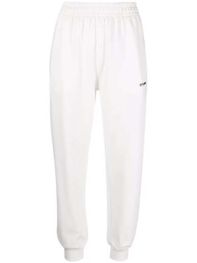 Styland Logo-print Track Pants In Neutrals