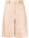 Remain Birger Christensen Tailored Linen Shorts In Neutrals